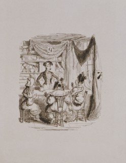 Horatio Spartkins, sketches by Boz. England, 19th century.