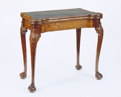 Card table. England, early 18th century
