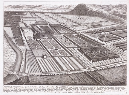 Chatsworth House and Gardens. England, 18th century