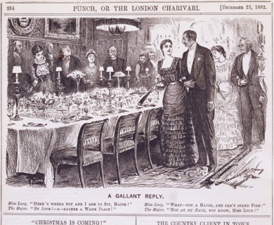 A Gallant Reply, by George Du Maurier. England, 1882