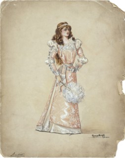 Costume design for Juliet, by G.V. Arnold. England, 1898