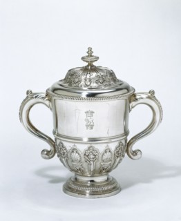 Cup and Cover, by David Willaume I. London, England, early 18th century