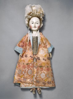 Lady Clapham's doll. England, late 17th century