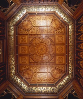 The Panelled Room at The Grove, by J.H.Chamberlain. England, 1877