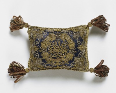 Pin cushion. England, late 17th century