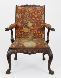Fauteuil anglais du 18e siècle