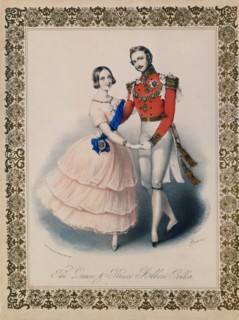 Victoria and Albert Polka, by John Brandard. England, mid-19th century