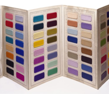 Dye Sample Book of dress fabrics, by F. Bayer & Co. Levenkusen, Germany, 1896