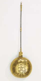 Warming-pan. England, 17th century
