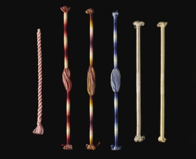 Skeins of Embroidery Silk. England, 1800-50