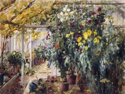 Dawson, Jardin d'hiver à Renishaw