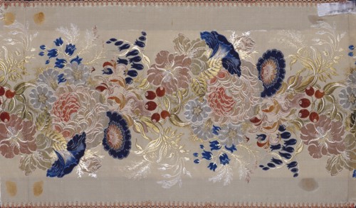 Coventry Town Ribbon, by M.Clack. Coventry, England, mid-19th century