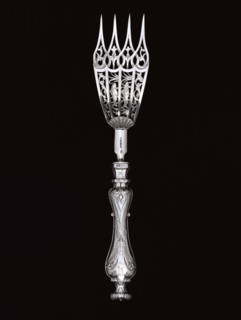 Fish Server, by George Adams. London, England, mid-19th century