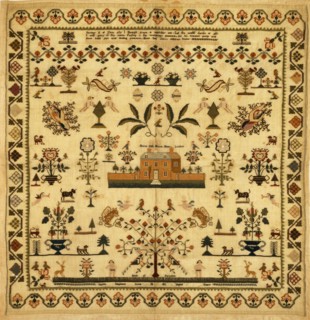 Sampler. England, 19th century