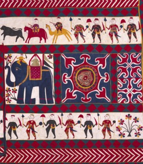 Wall Hanging.  Saurashtra, Gujarat, India, 20th century