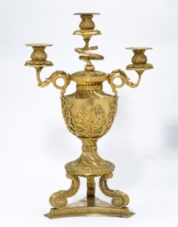 Candelabra, by D.N. Anderson. England, mid-18th century