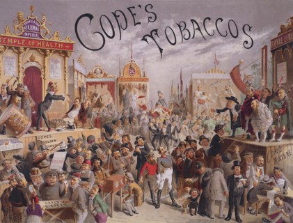 Cope's Tobaccos, by George Pipeshank. England, 1879