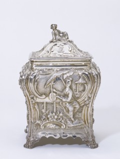 Tea Canister, by Pierre Gillois. London, England, mid-18th century