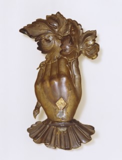 Curtain tie-back, by John Hands. Birmingham, England, 1845