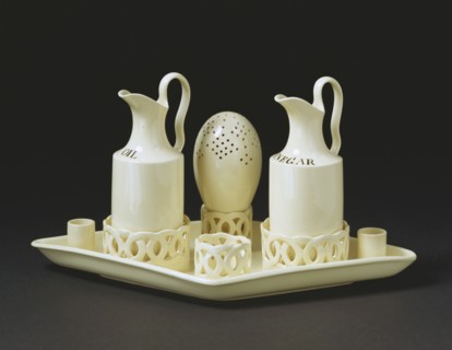 The Wedgwood Cruet Set, by Wedgwood. England, late 18th century
