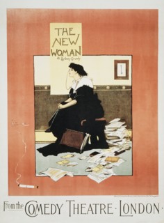 Poster for The New Woman, by Alfred Morrow. London, England, 1894