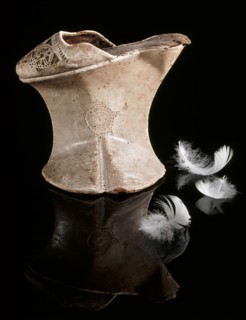 Woman's shoe. Venice, Italy, early 17th century