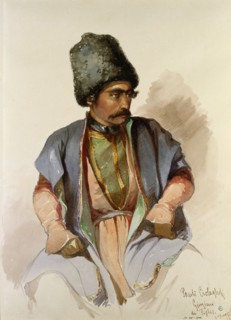 Pauli - A Georgean from Tiflis, by Amadeo Preziosi. Italy, mid-19th century