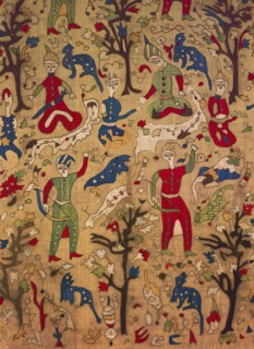 Fabric. Persia, Iran, 17th-18th century