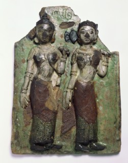 Tile. Burma, 12th-13th century