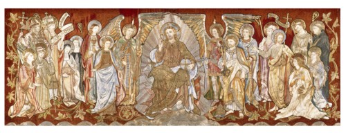 Altar frontal, by John Loughborough Pearson. England, early 20th century