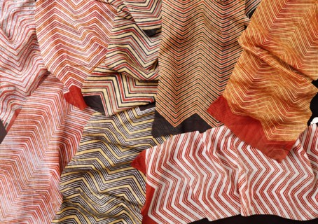 Turban fabrics. Rajasthan, India, mid-19th century