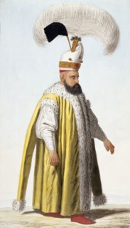 Janissary Officer. Ottoman Empire, Turkey, date unknown