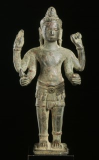Standing Bodhisattva. Khmer, Cambodia, 12th-13th Century A.D.