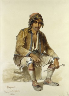 Hagiadur from Erzerum, by Amadeo Preziosi. Italy, mid-19th century