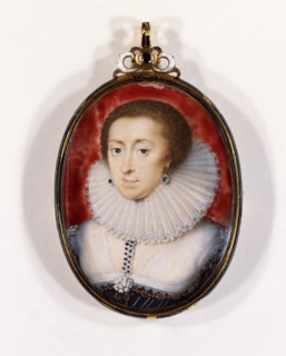 Elizabeth, Queen of Bohemia, by Peter Oliver. England, 17th century