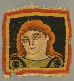 Tapestry Portrait of a Nobleman. Egypt, 4th-5th century