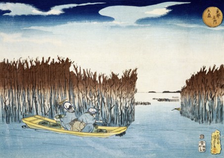 Seaweed Gathers at Owori, by Utagawa Kuniyoshi. Japan, 19th century