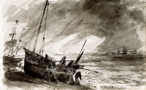 Constable, La mer à Brighton