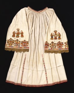 Embroidered robe. Crete, Greece, 1700s