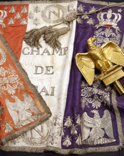 Banner, Brass Eagle of the French Departments. France, 19th century