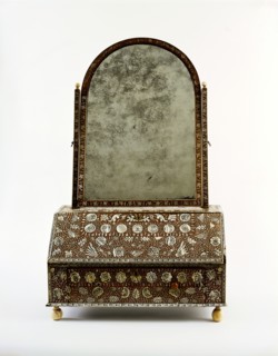 Mirror. Vizagapatam, India, mid-18th century