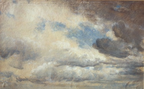 Constable, Etude de nuages