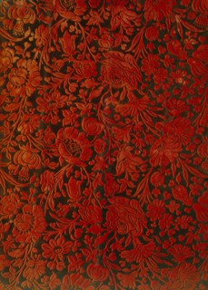 Panel, detail. England, 19th century
