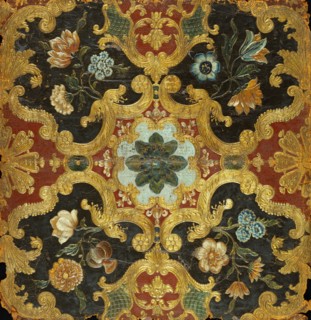 Panel, detail. Paris, France, 19th century