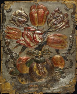 Panel, detail. Spain, 18th century