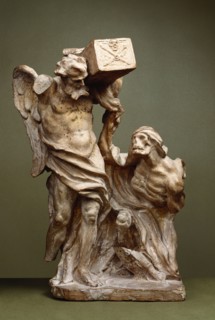 Time and Death, by Gianlorenzo Bernini. Rome, Italy, 17th century