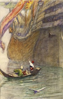 Sketch for The King of the Mountain, by Claude Allin Shepperson. England, 19th-20th century