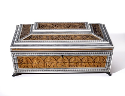 Work box. Bombay Presidency, India, 1855