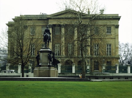 Exterior view of Apsley House. London, England