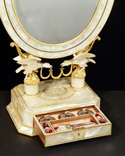 A toilet mirror, by Karl Schmid. Vienna, Austria, 1821